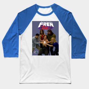 Writing Fren-Zee Movie Poster Baseball T-Shirt